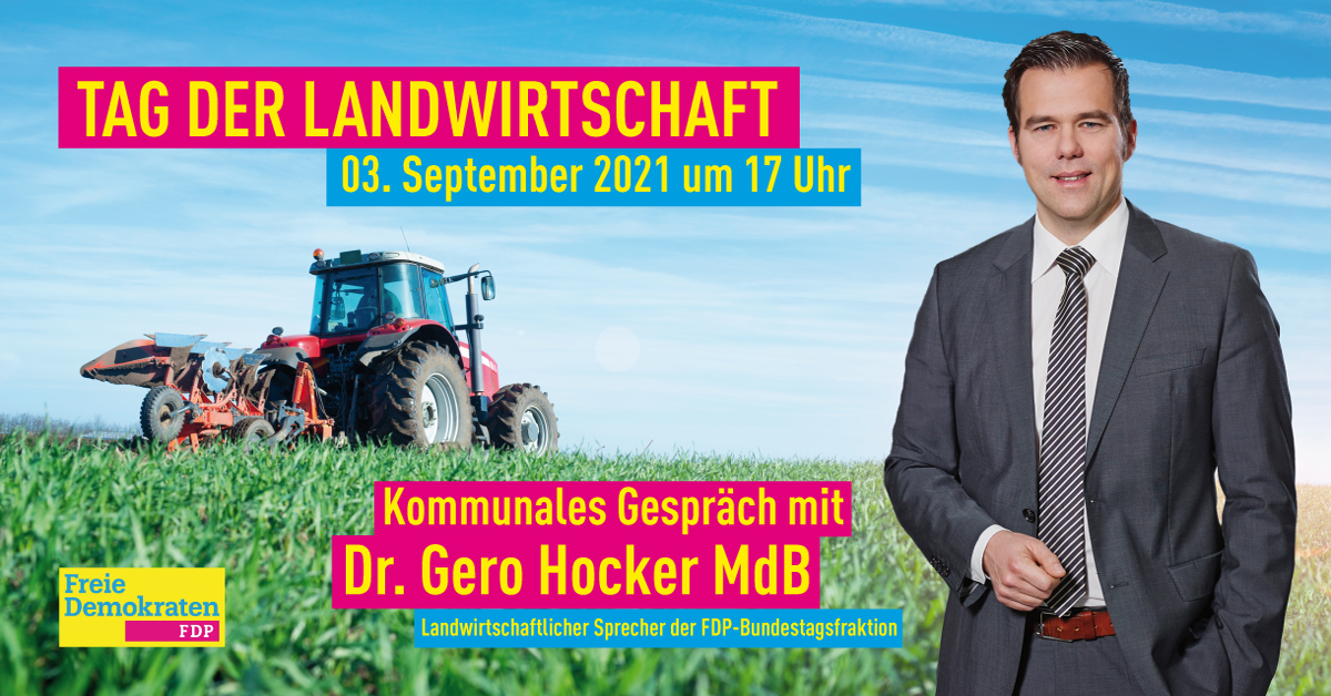 Dr. Gero Hocker MdB, FDP Westerkappel, FDP Mettinmgen, FDP Recke